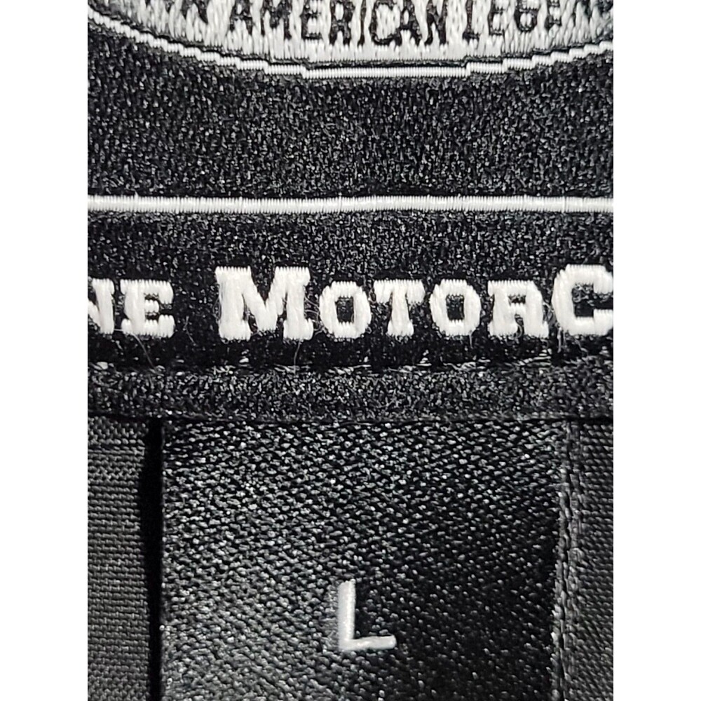 Harley-Davidson Shirt Mens Large Gray Corduroy Snap Front Motorcycle Biker - Picture 5 of 11